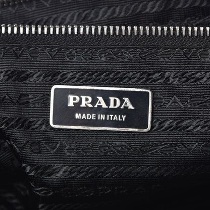 Prada Nylon Vela Messenger Bag Black 6 of 8