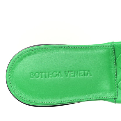 Bottega Veneta Nappa Maxi Intrecciato Lido Flat Sandals 38 Grass 7 of 8