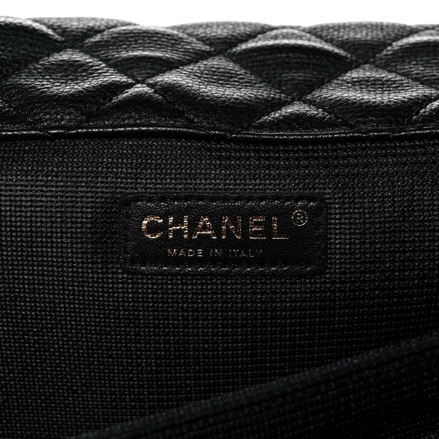 Chanel Calfskin Quilted XXL Travel Flap Bag Black 6 of 12