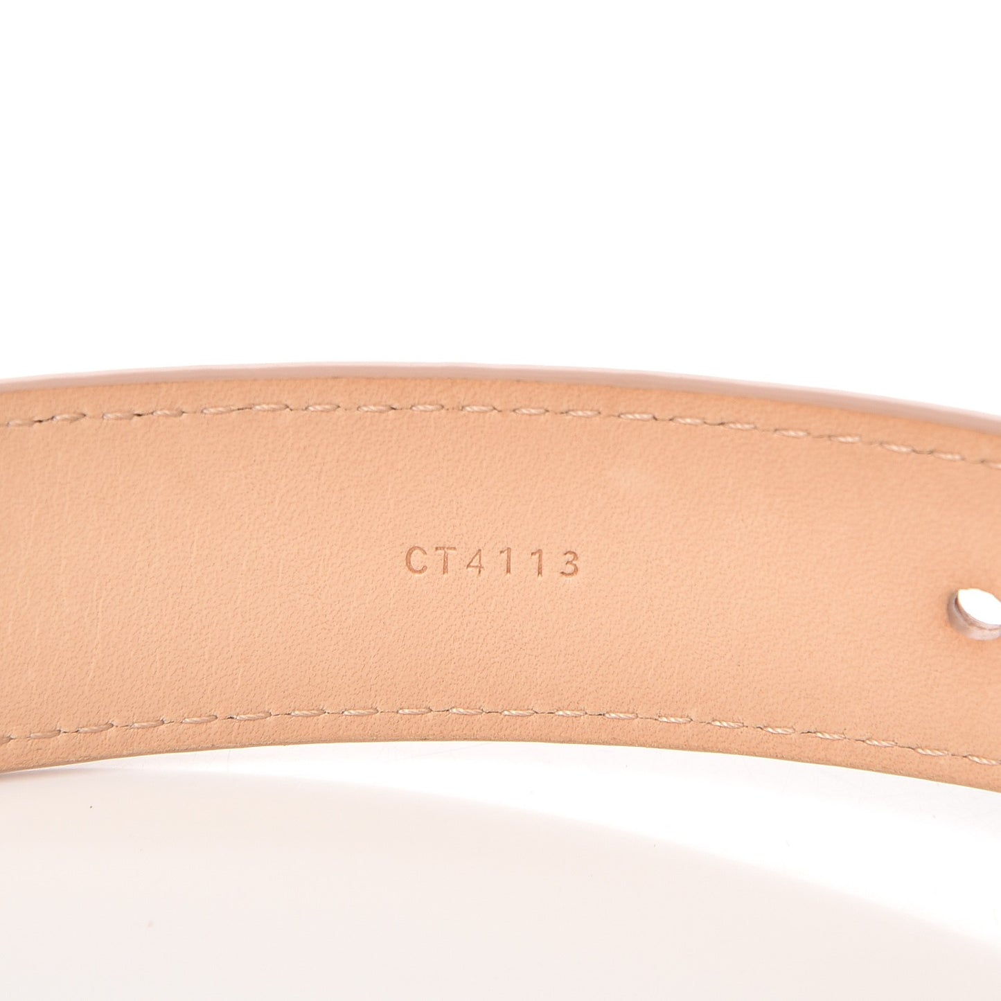 Vernis Mini 25mm Belt 85 34 Beige Poudre