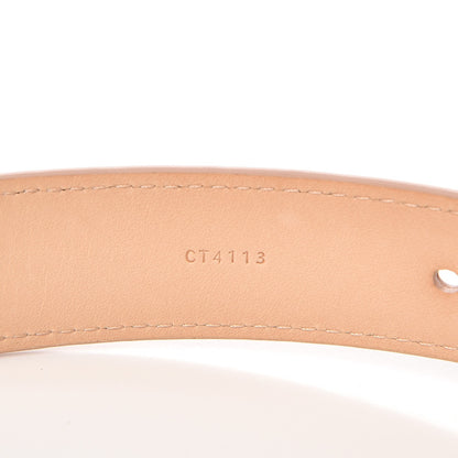 Louis Vuitton Vernis Mini 25mm Belt 85 34 Beige Poudre 11 of 15