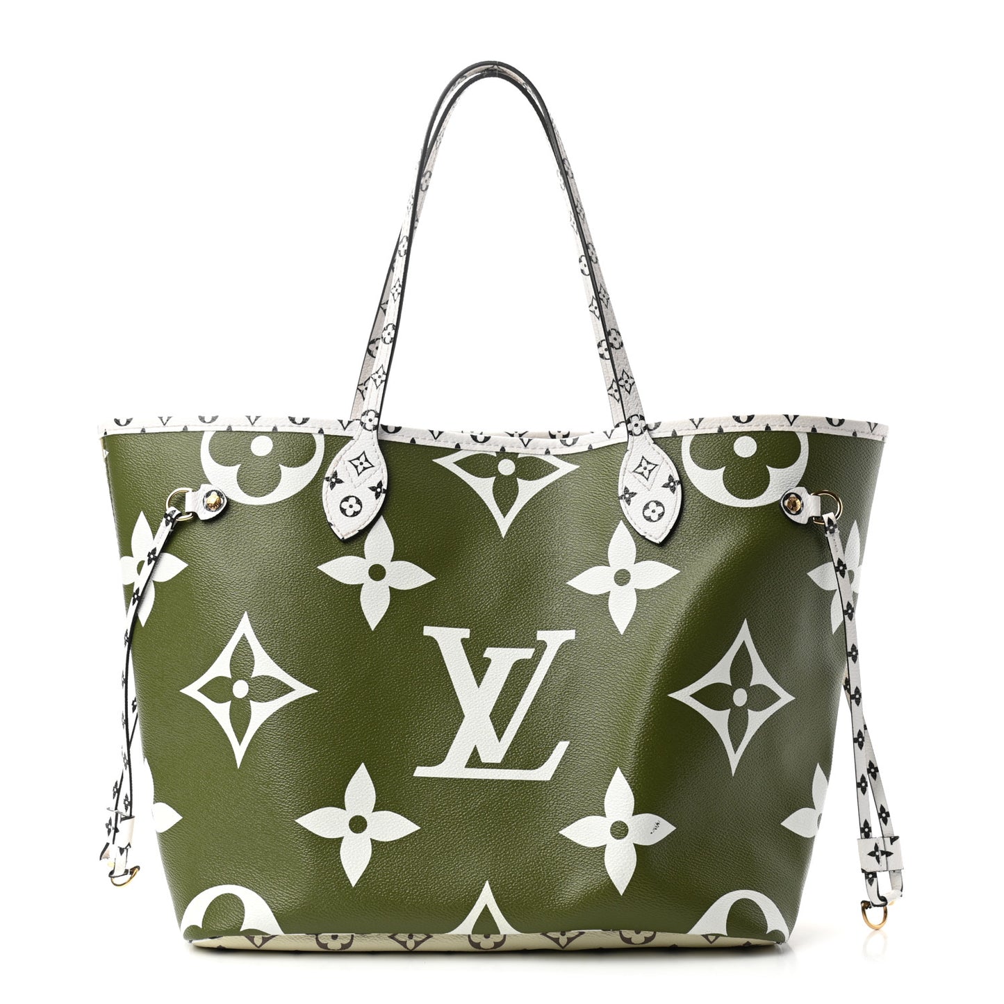 Monogram Giant Neverfull MM Kaki