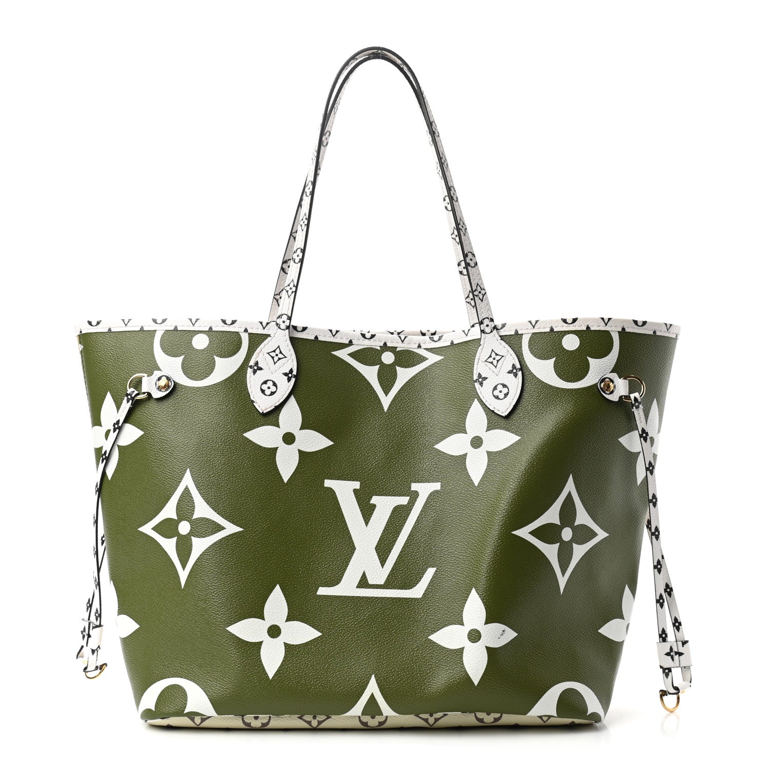 Louis Vuitton Monogram Giant Neverfull MM Kaki 1 of 11