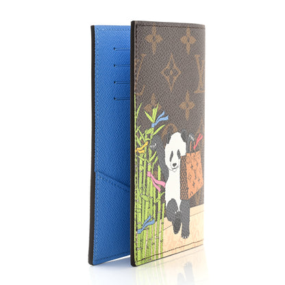 Louis Vuitton Monogram 2021 Christmas Animation China Passport Cover Myosotis Blue 3 of 6