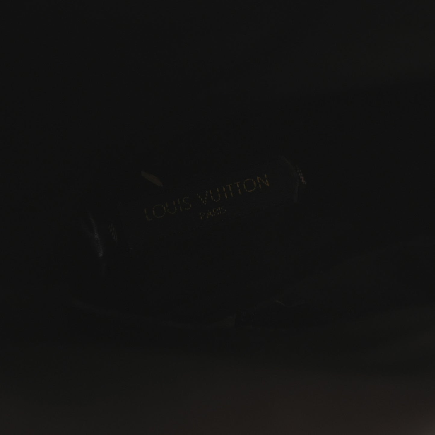 Patent Monogram Idole Knee High Boots 37 Brown