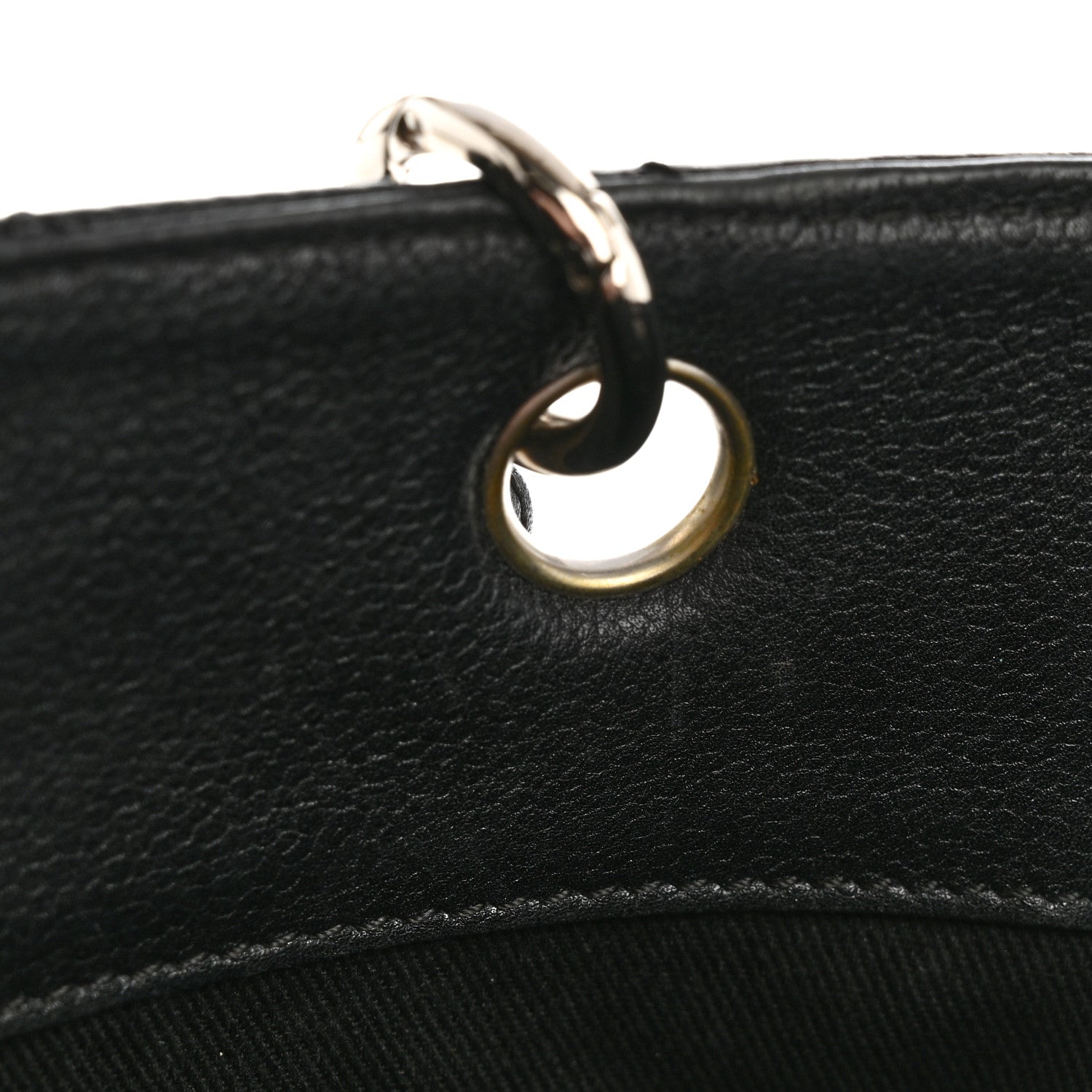 Chanel Caviar Quilted Petit Shopping Tote PST Black 11 of 15