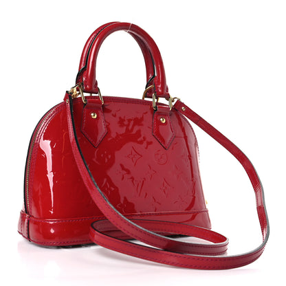 Louis Vuitton Vernis Alma BB Rose Indien 3 of 12