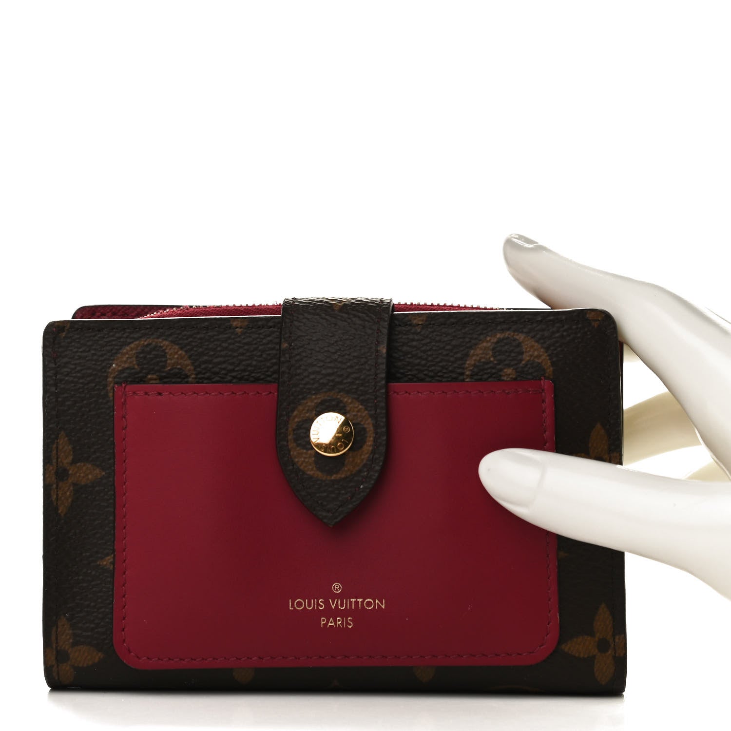 Louis Vuitton Monogram Juliette Wallet Fuchsia 2 of 9