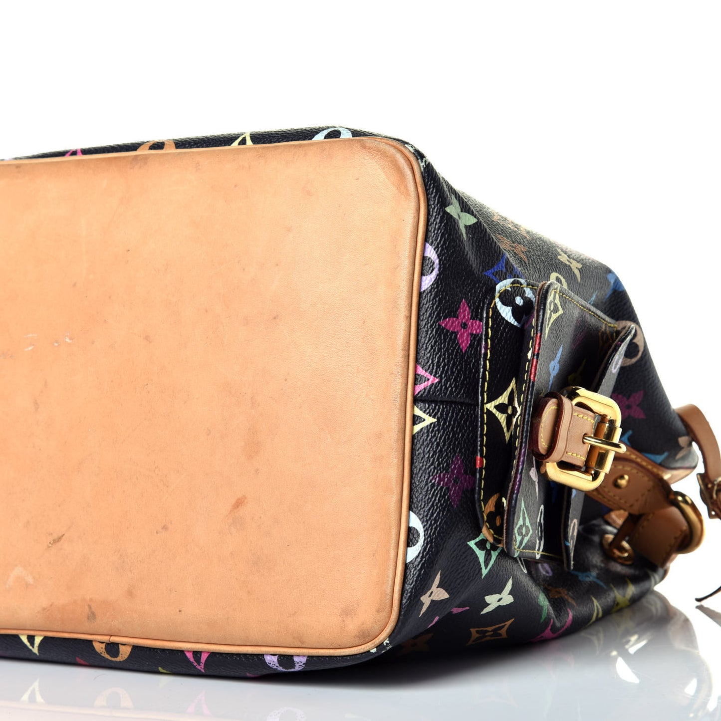 Monogram Multicolor Petit Noe Black