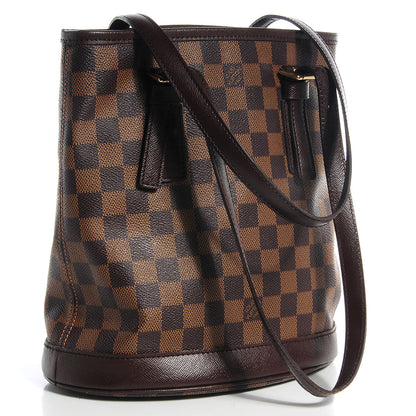 Louis Vuitton Damier Ebene Marais Bucket 23 3 of 10