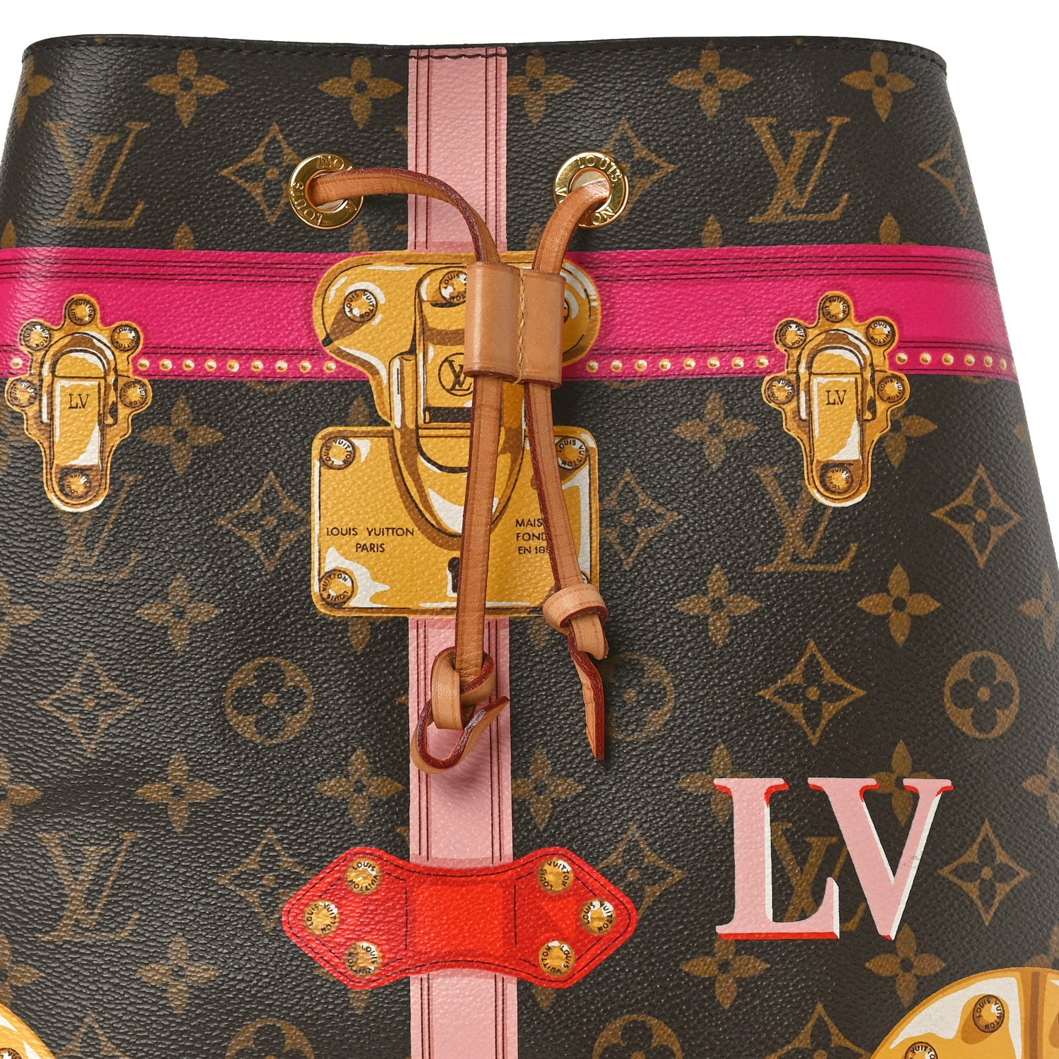 Louis Vuitton Monogram Summer Trunks Neonoe 7 of 9