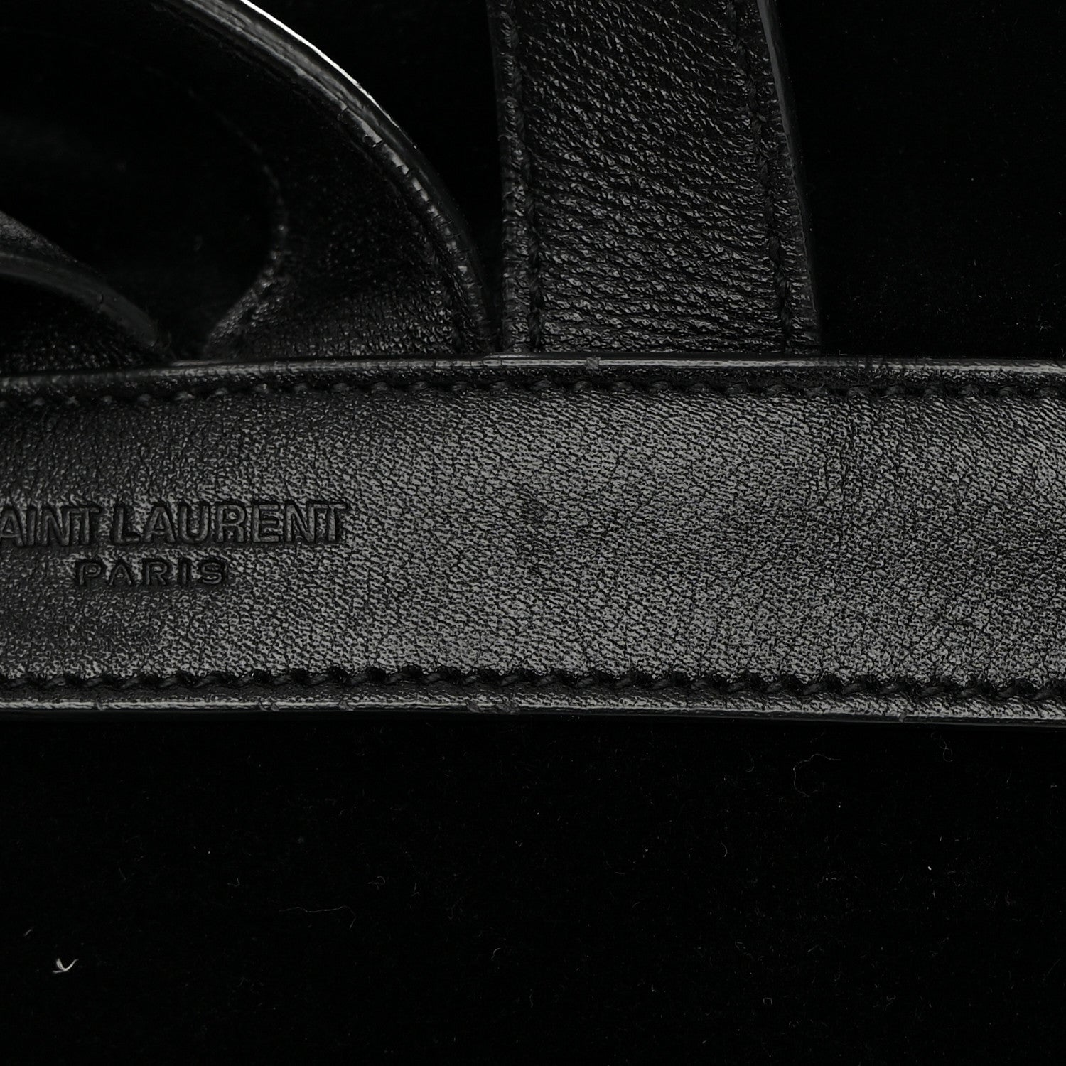 Saint Laurent Velvet Calfskin Small Festival Backpack Black 7 of 13