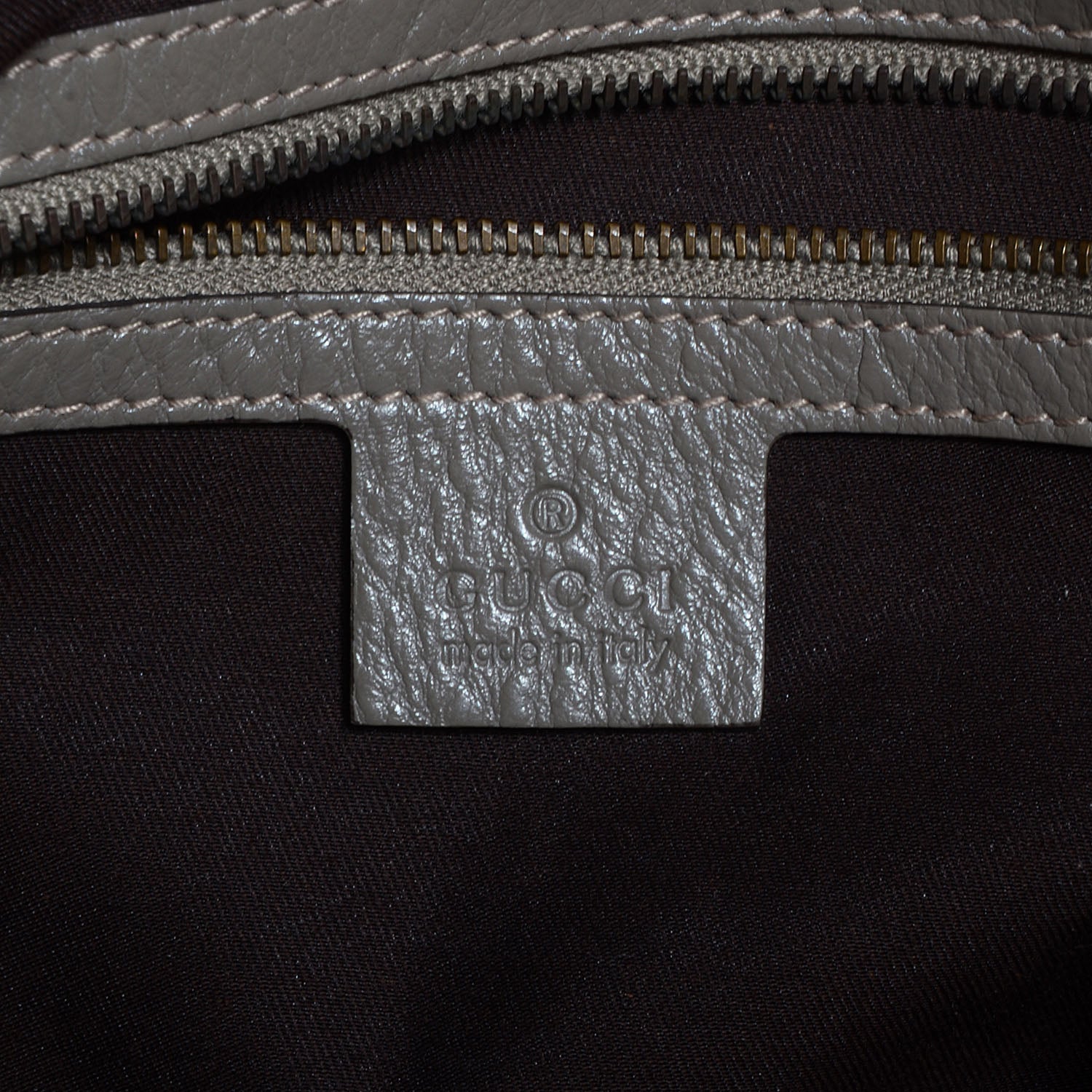 Gucci Monogram Large Jockey Hobo Grey 6 of 7
