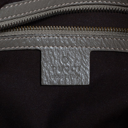 Gucci Monogram Large Jockey Hobo Grey 6 of 7