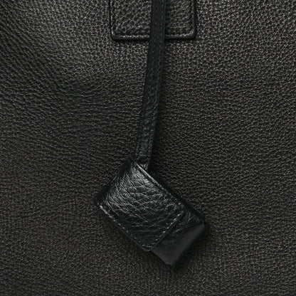 Saint Laurent Grained Calfskin Small Sac De Jour Black 8 of 10