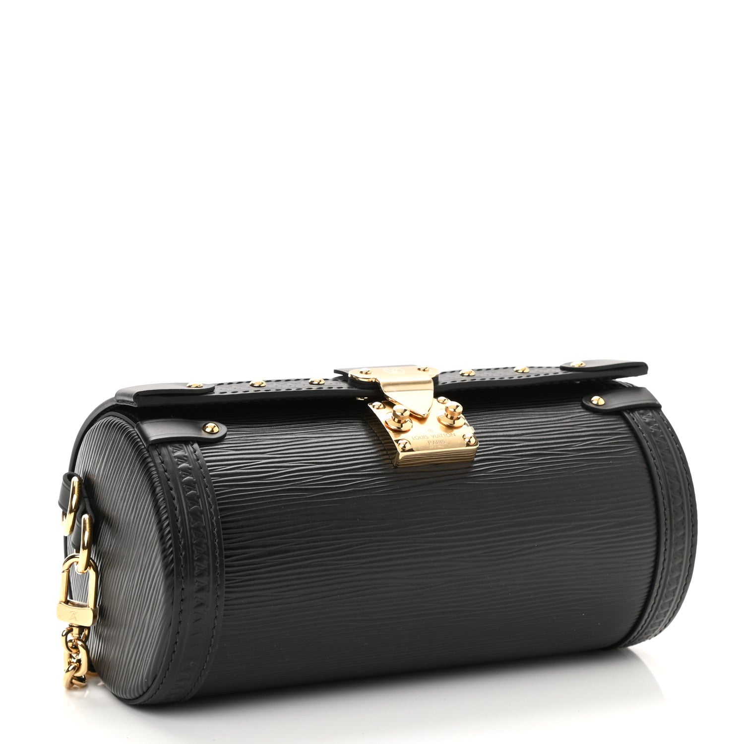 Louis Vuitton Epi Papillon Trunk Black 3 of 6