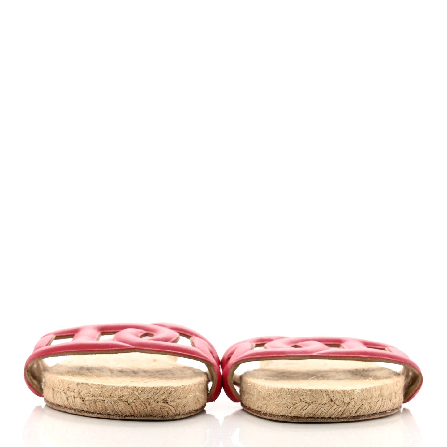 Nappa Famosa Espadrille Sandals 36 Rosa Framboise