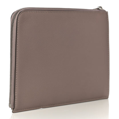 Louis Vuitton Calfskin Pochette Jour PM Taupe 3 of 15