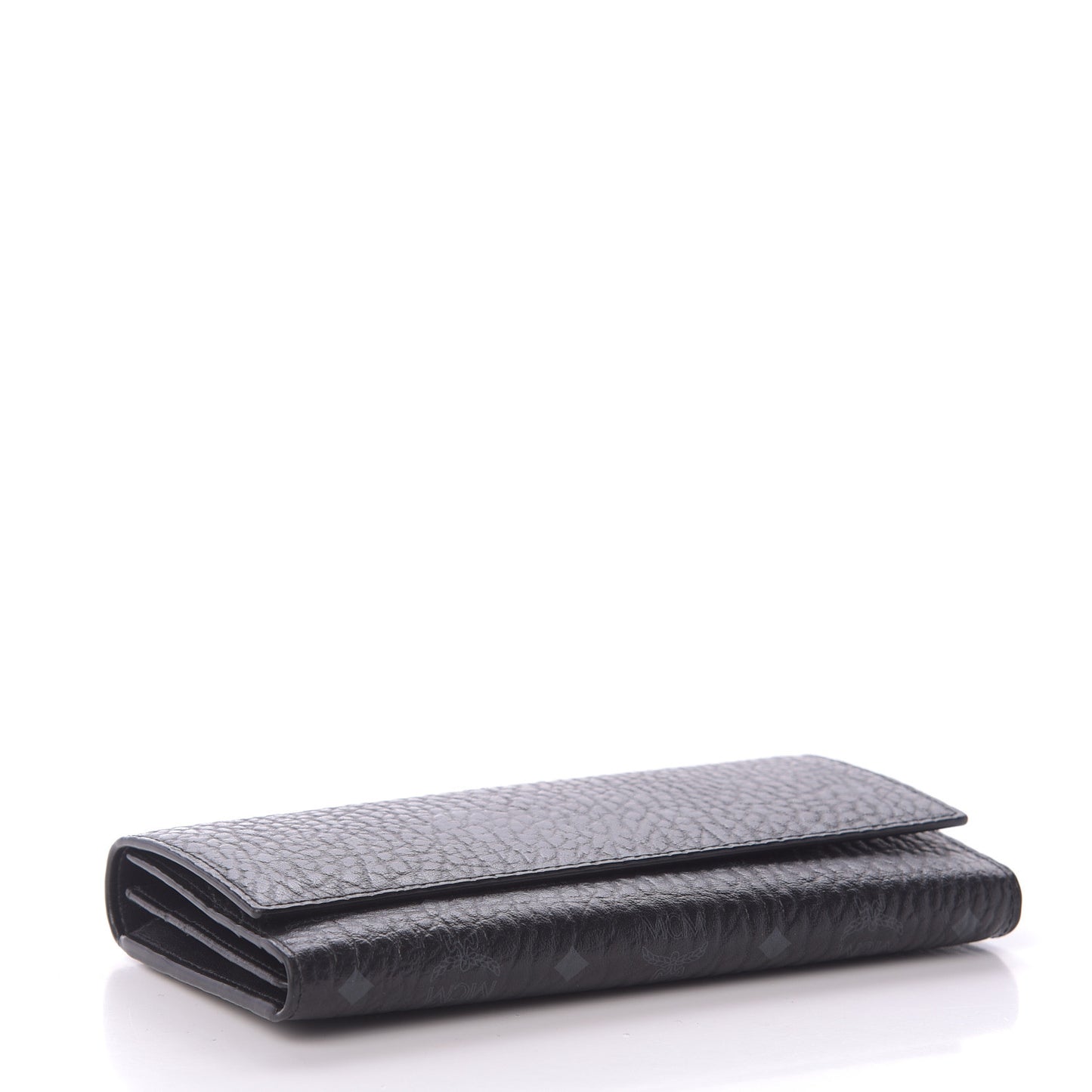 Visetos Large Tri-Fold Flap Wallet Black