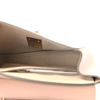 Chloe Grained Lambskin Mini Drew Shoulder Bag Cement Pink 5 of 11