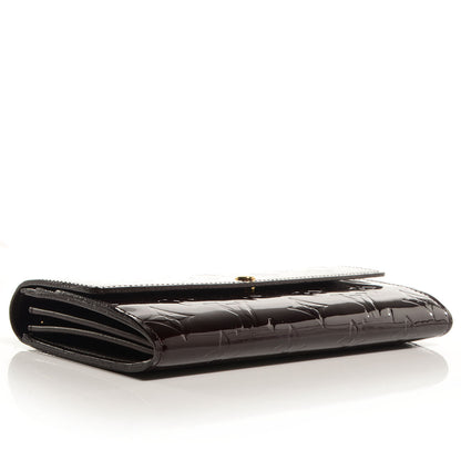 Louis Vuitton Vernis Sarah Wallet Amarante 4 of 7