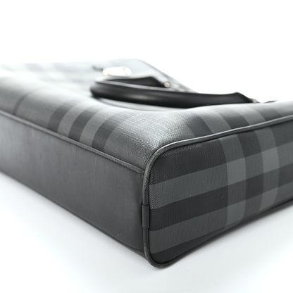 Burberry London Check Large Briefcase Black 9 of 12