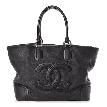 Chanel Washed Calfskin Tote Black 1 of 15