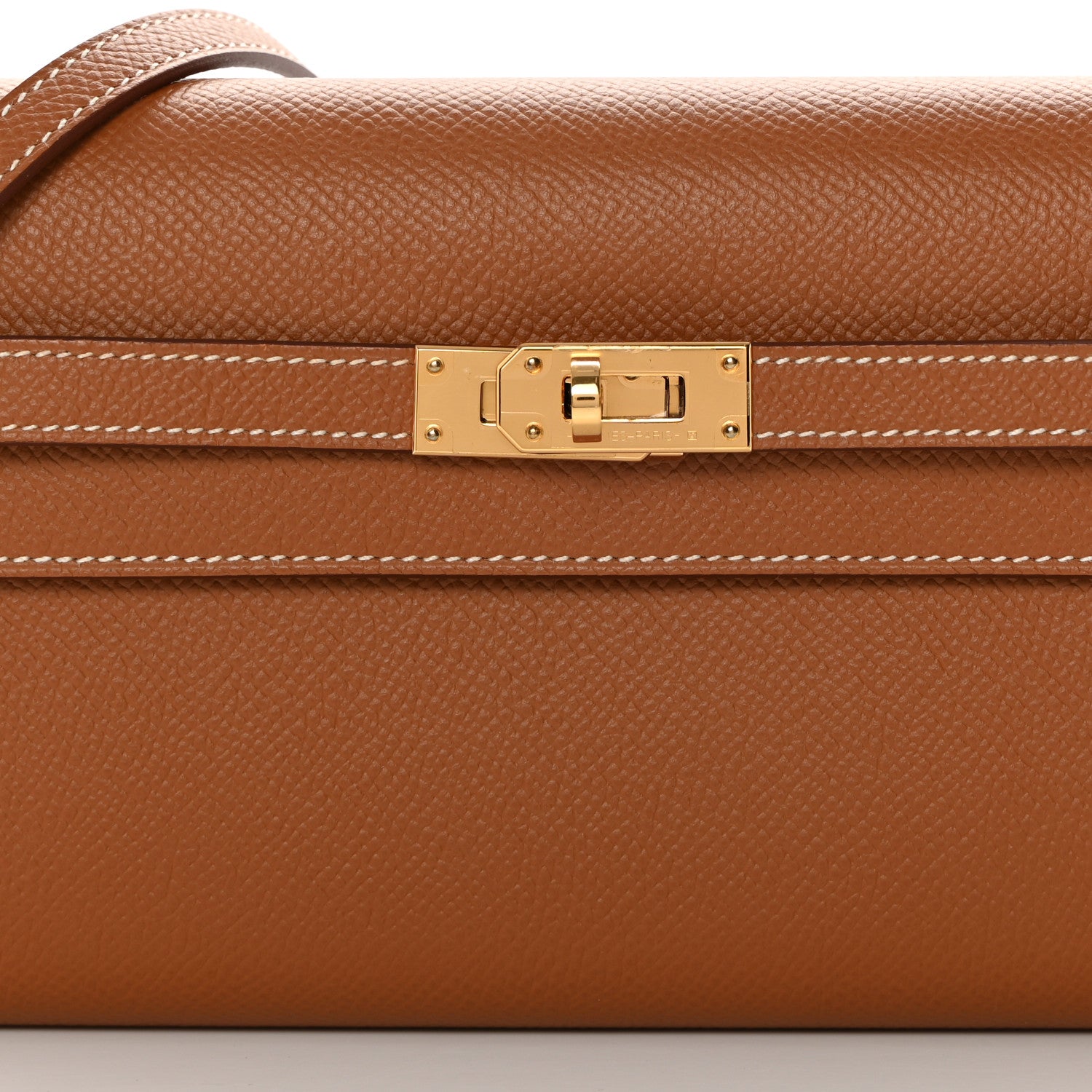 Hermes Epsom Kelly Wallet To Go Gold 8 of 11