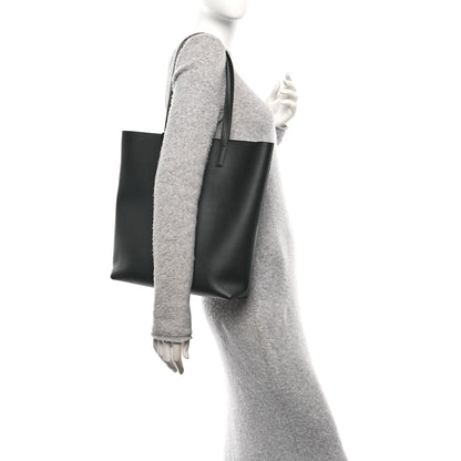 Saint Laurent Calfskin North-South Shopping Tote Black 2 of 12