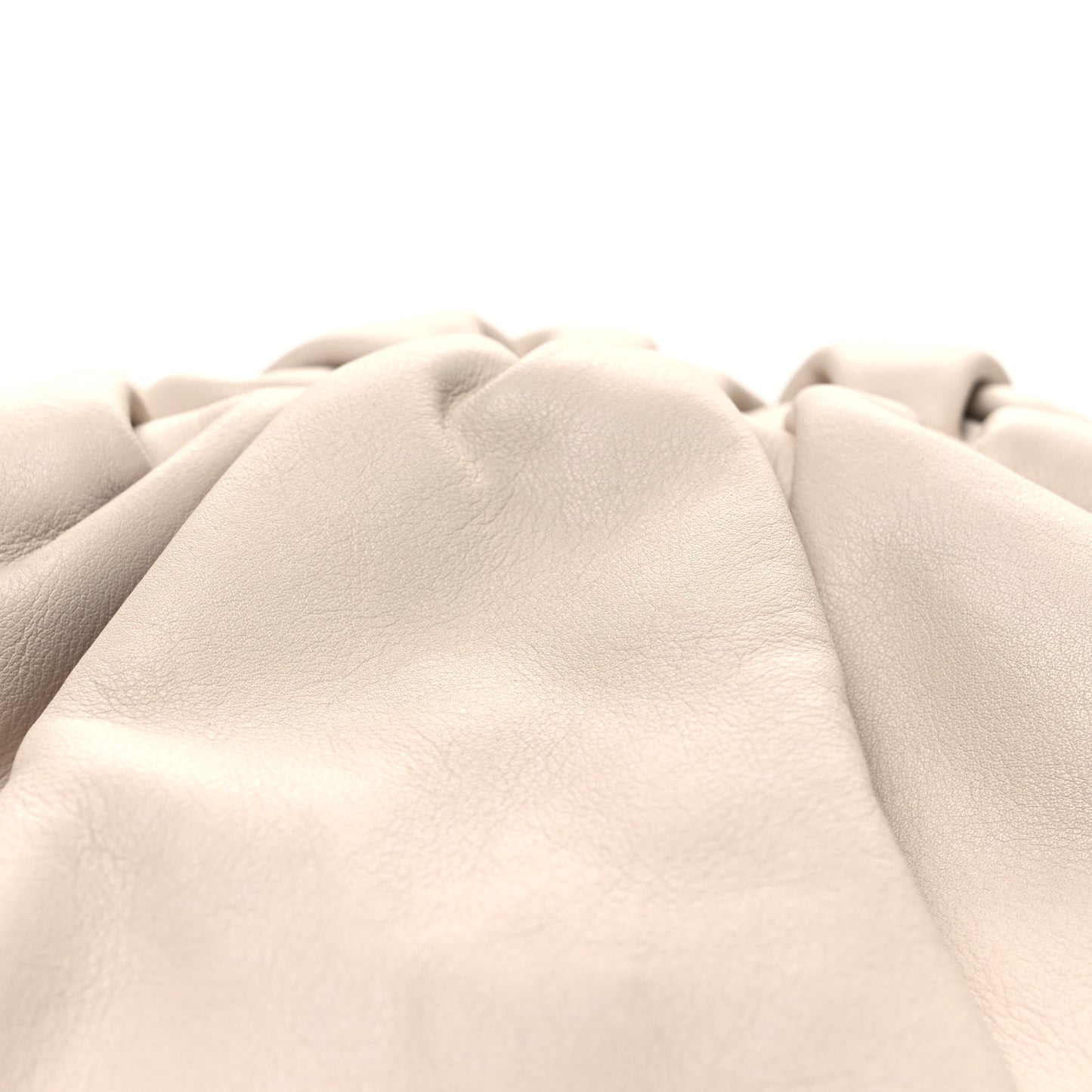 Smooth Butter Calf The Pouch Oversized Clutch Mist