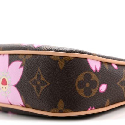 Louis Vuitton LV X TM Monogram Pochette Accessories Sakura Brown 9 of 10