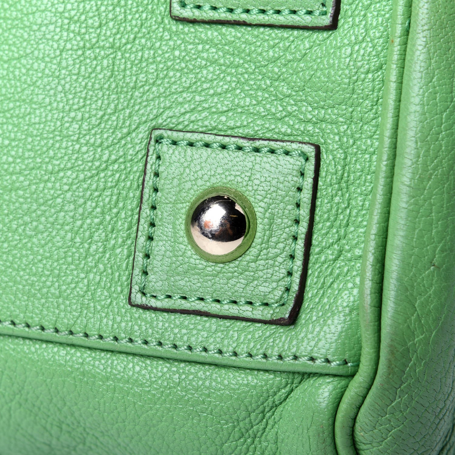 Mulberry Goatskin Bayswater Grass Green 11 of 13