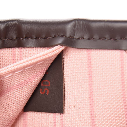 Louis Vuitton Damier Ebene Neo Neverfull MM Rose Ballerine 8 of 17
