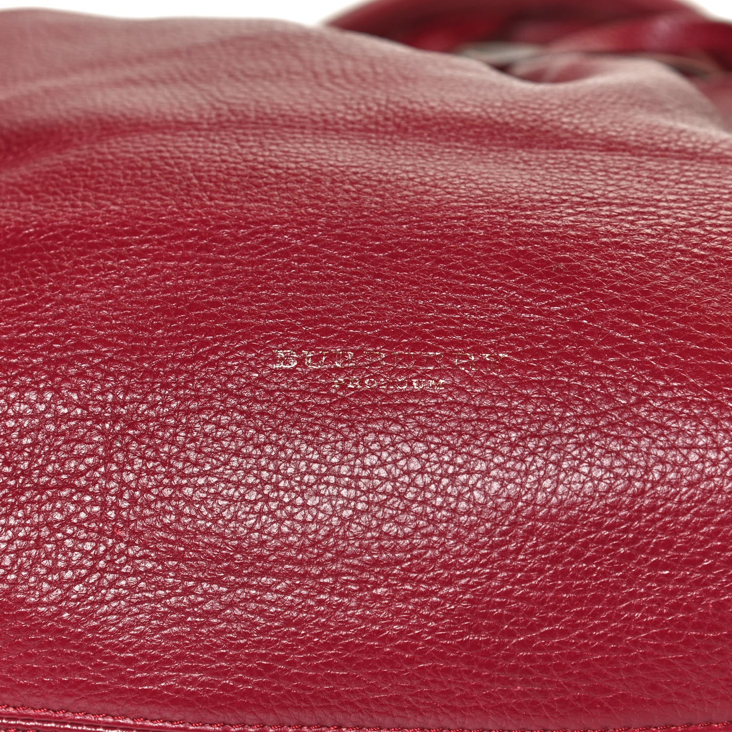 Prorsum Deerskin Tote Red