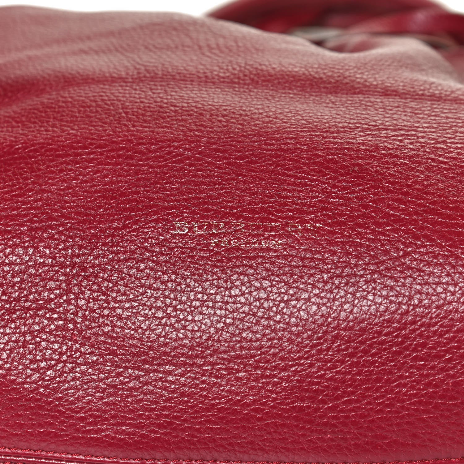 Burberry Prorsum Deerskin Tote Red 16 of 17