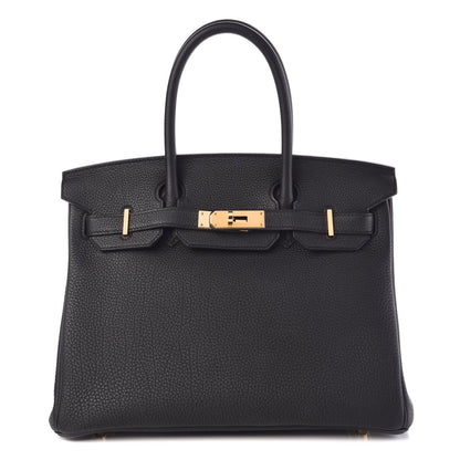 Hermes Togo Birkin 30 Black 1 of 34