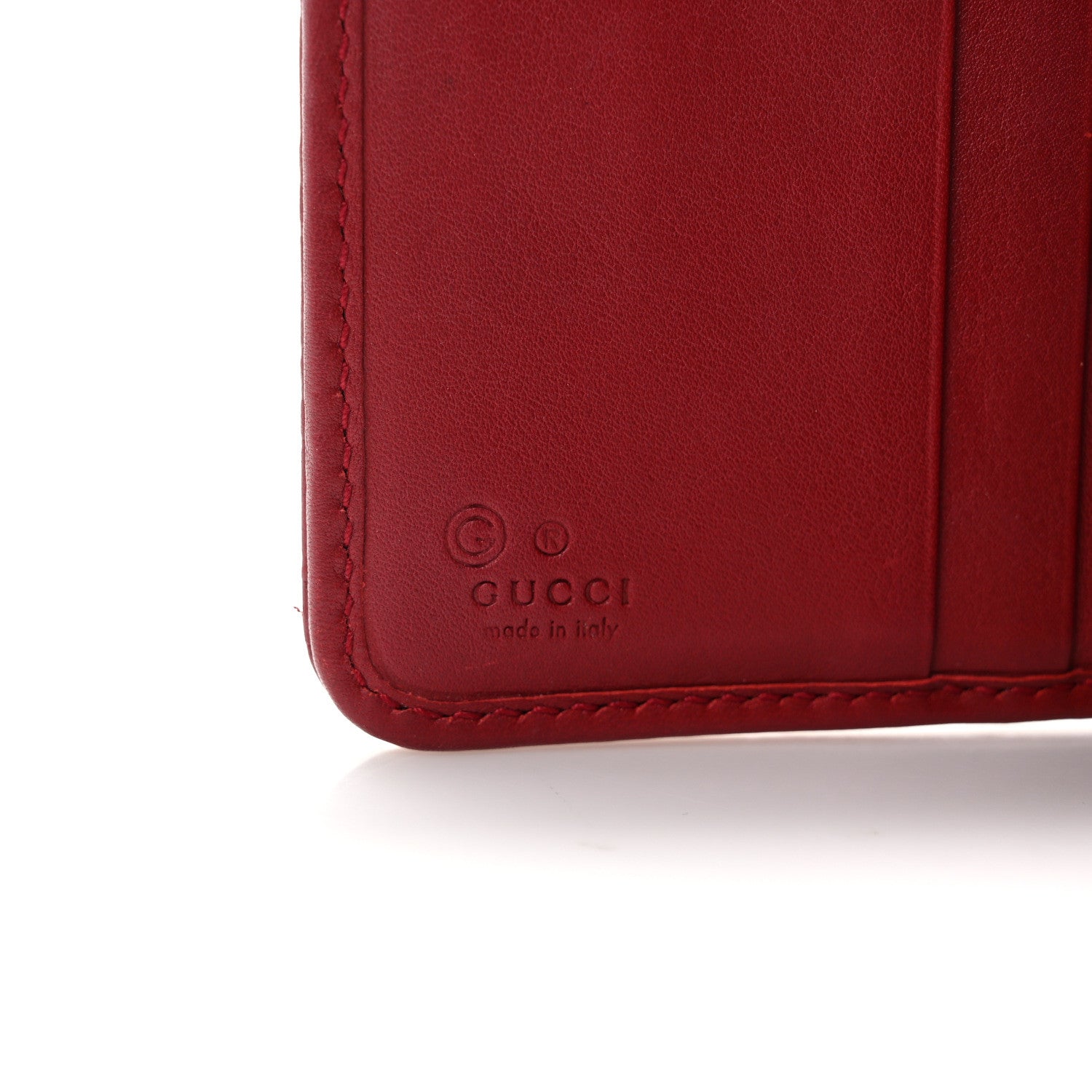 Gucci Microguccissima Compact Wallet Red 6 of 12
