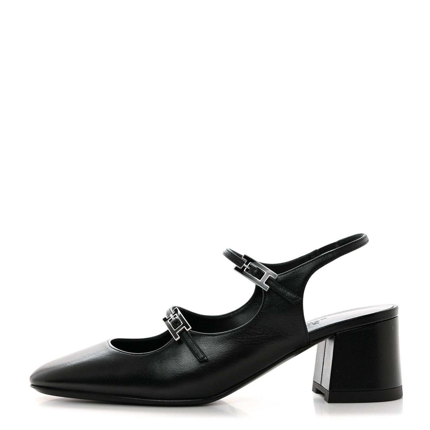 Goatskin Jackie 50 Pumps 38 Black
