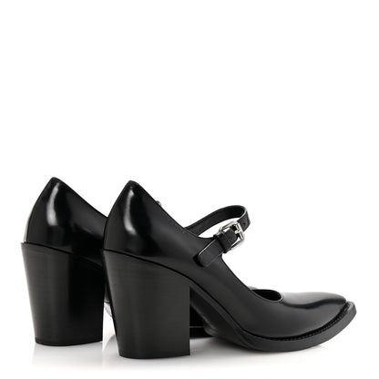 Prada Spazzolato Mary Jane 90mm Pumps 40.5 Black 5 of 8