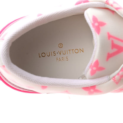 Louis Vuitton Technical Fabric Monogram Stellar Sneakers 39 Rose Pop 7 of 8
