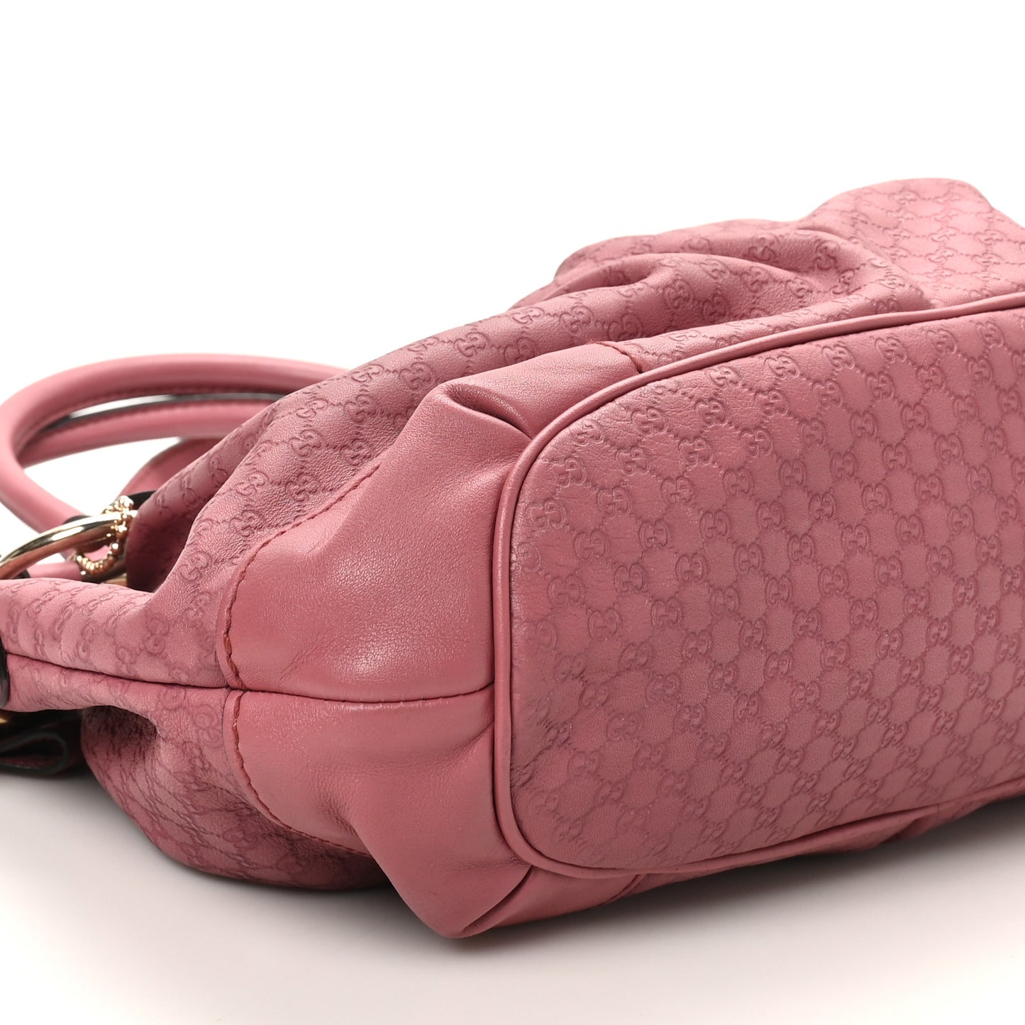 Microguccissima Medium Sukey Top Handle Bag Vintage Rose