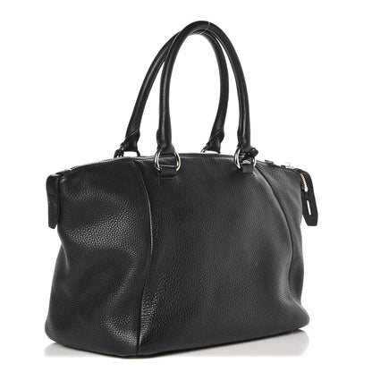 Prada Vitello Daino Shopping Tote Nero Black 3 of 9