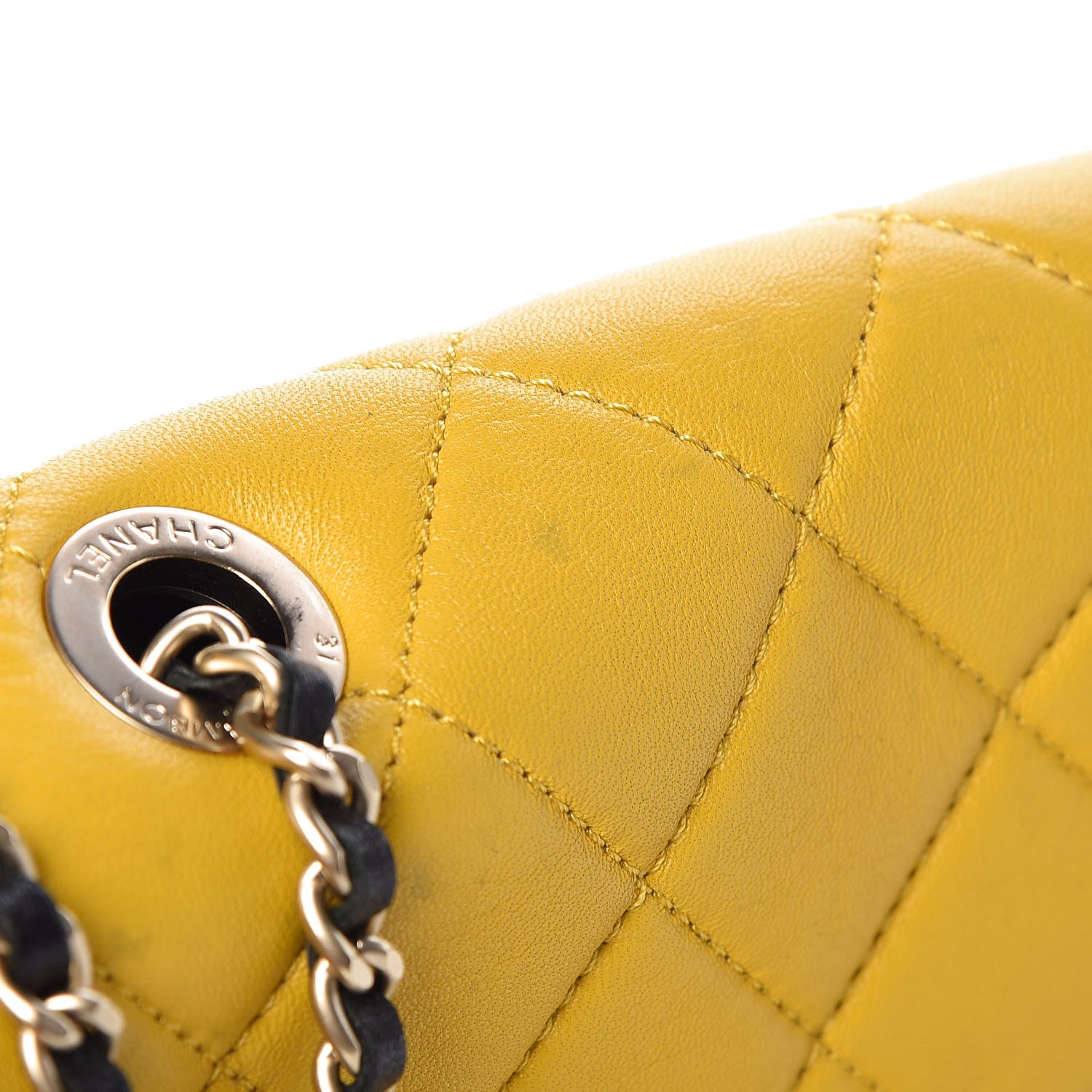 Chanel Lambskin Tri-Color Medium Graphic Flap Multicolor 10 of 12