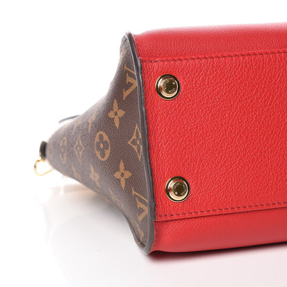 Louis Vuitton Calfskin Monogram On My Side Pirate Red 8 of 9