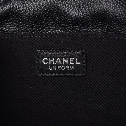 Chanel Grained Calfskin Quilted 2.55 Reissue Flap Belt Bag Clutch Black 6 of 9