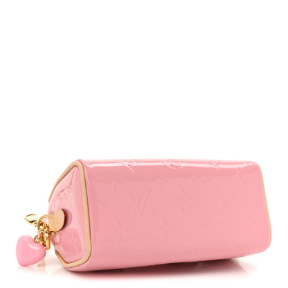 Louis Vuitton Vernis Monogram Nano Speedy Mochi Pink 4 of 11