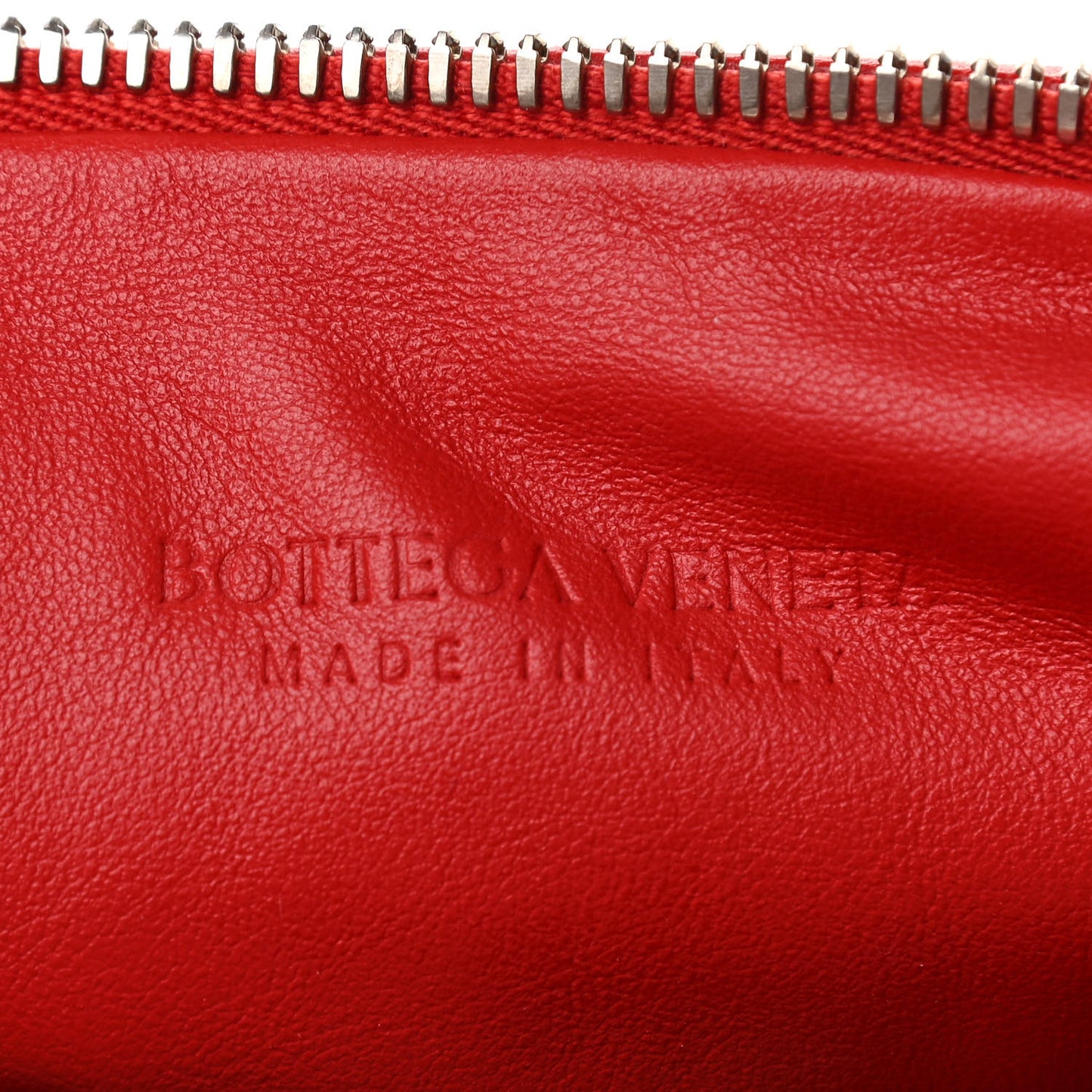 Nappa Intrecciato Mini Jodie Red