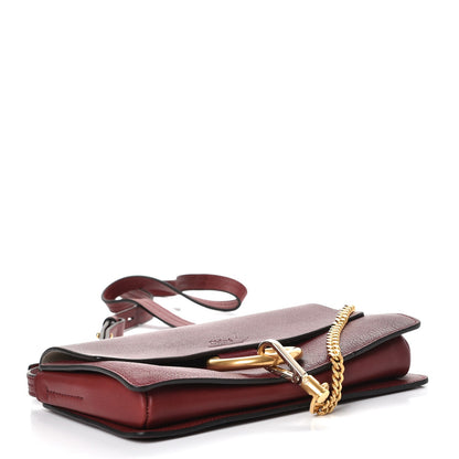 Chloe Goatskin Small Faye Shoulder Bag Sienna Red 4 of 7