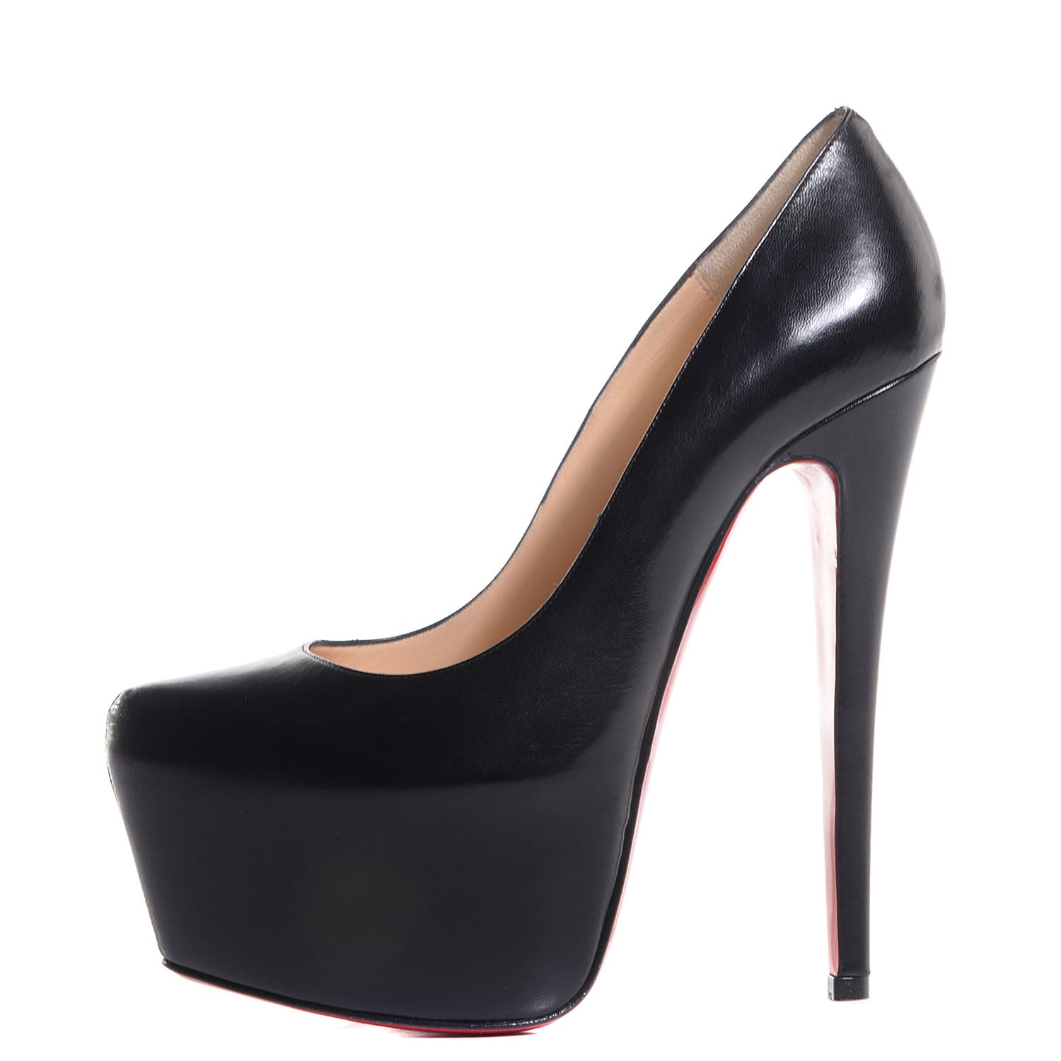 Christian Louboutin Kid Daffodile 160 Pumps 36 Black 1 of 5