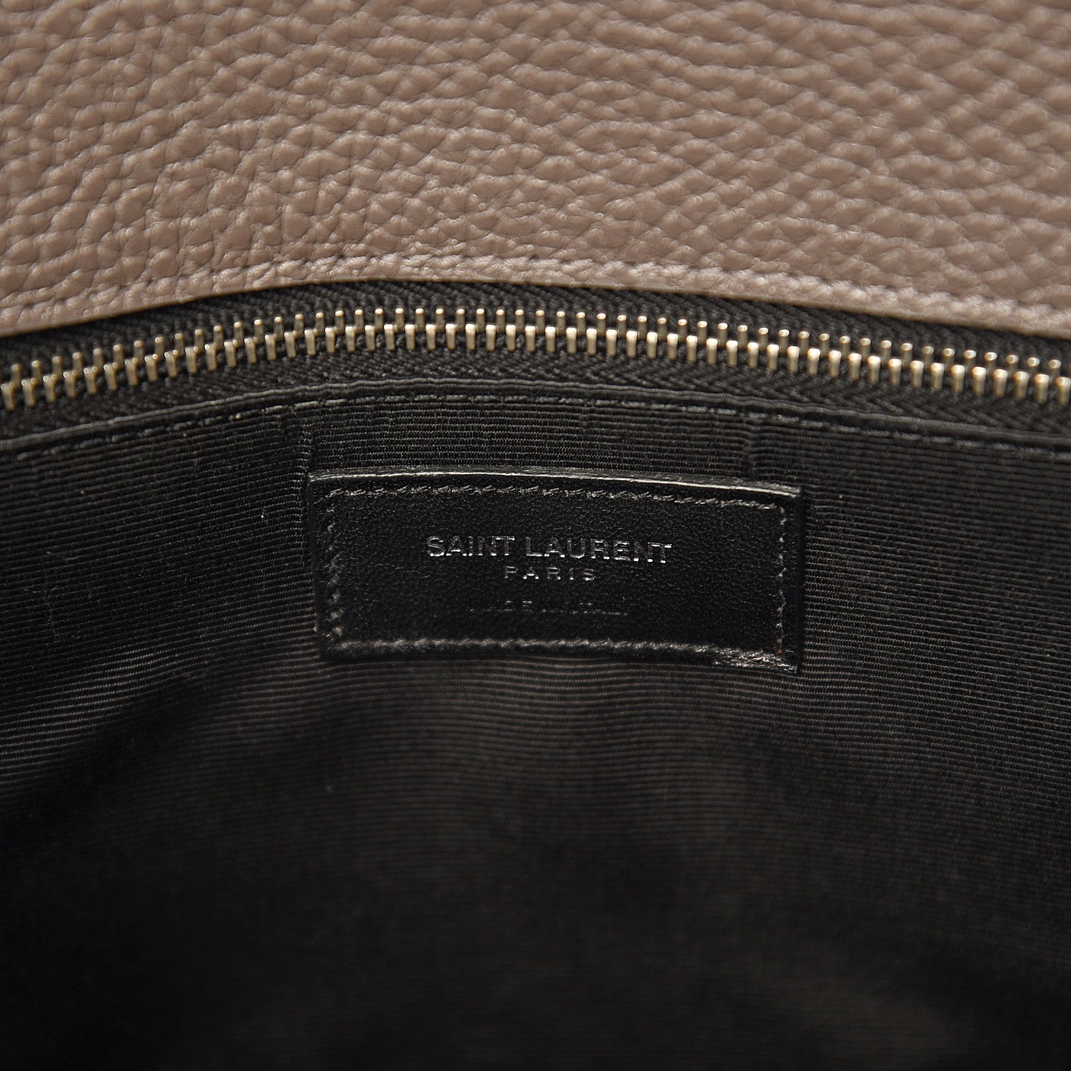 Saint Laurent Grained Calfskin Small Sac De Jour Fog 5 of 8